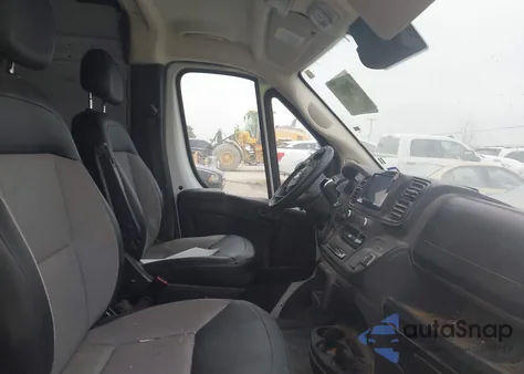 2023 Ram Promaster 2500 High Roof 159 Wb из США, поврежденный, VIN 3C6LRVDG0PE563811